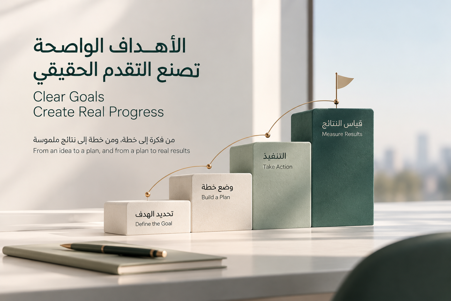 الأهداف الواضحة تصنع التقدم الحقيقي | Clear Goals Create Real Progress